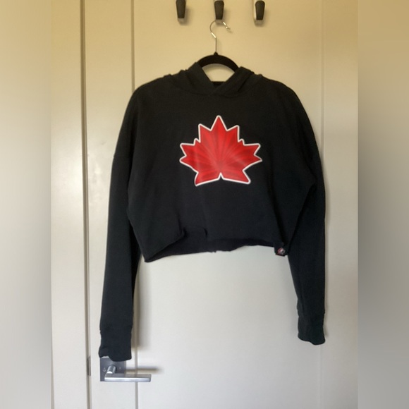 Nike Tops - Nike crop hoodie NWOT
